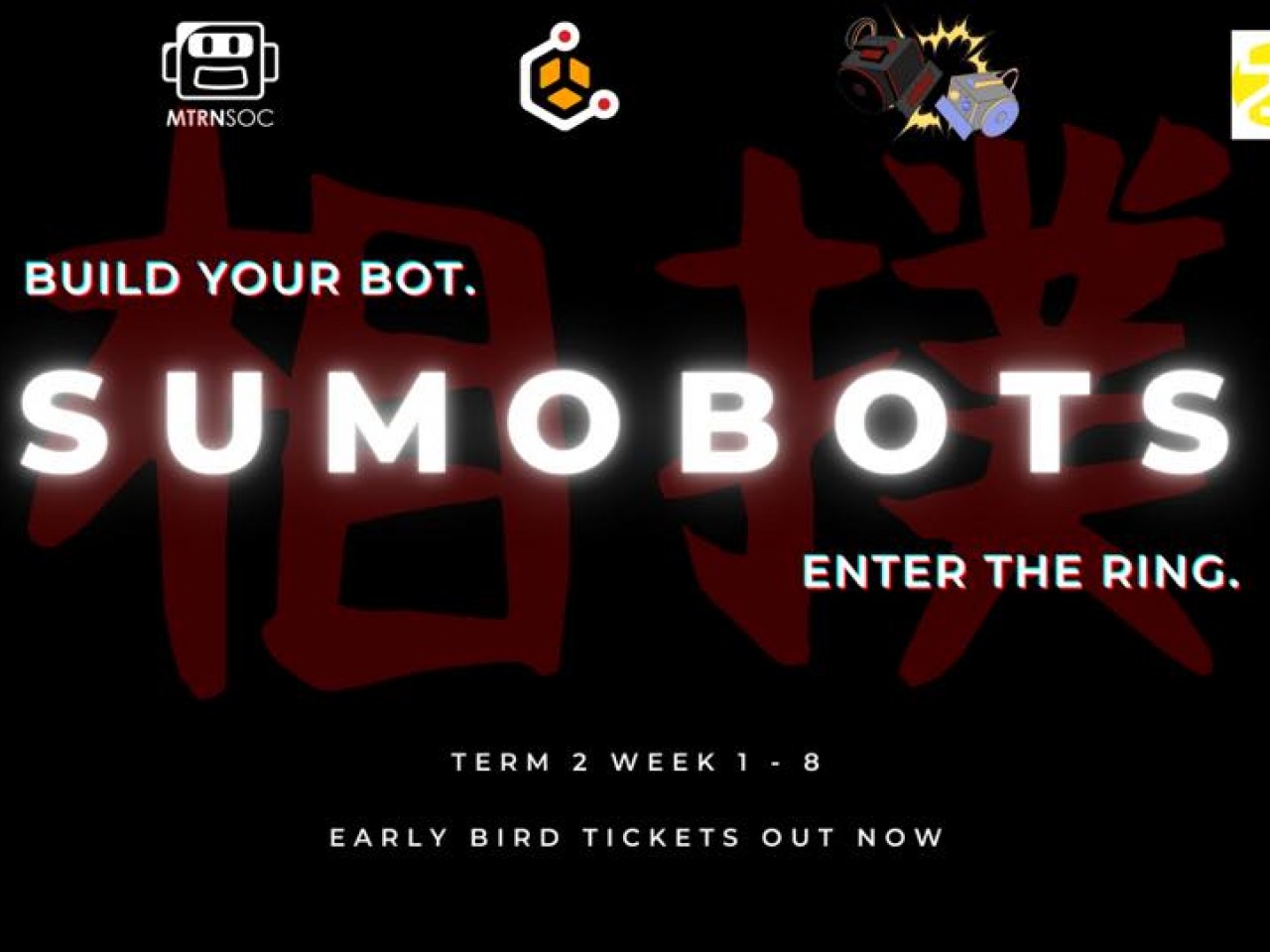 Sumobots. Enter the ring.